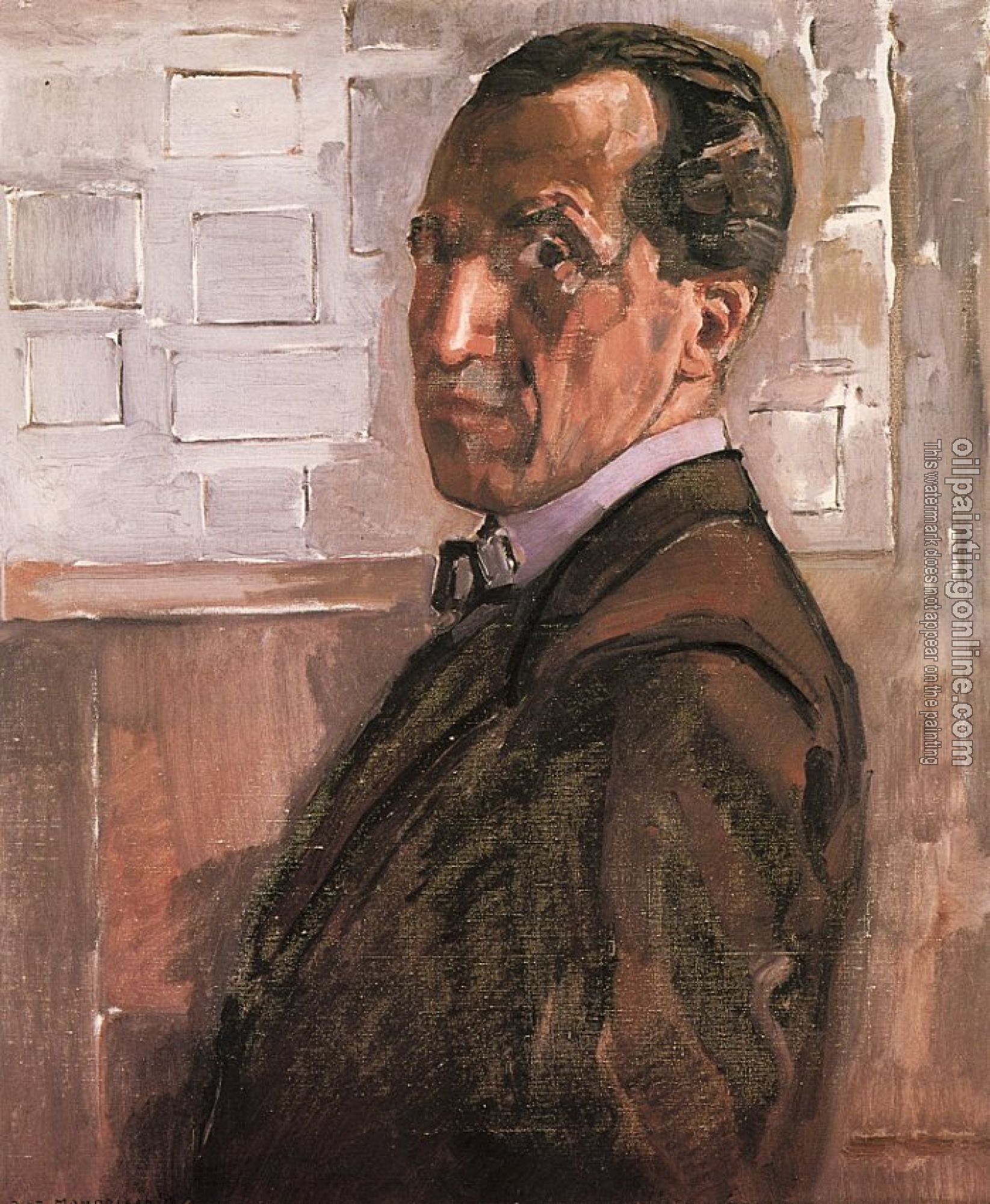 Mondrian, Piet - Self Portrait